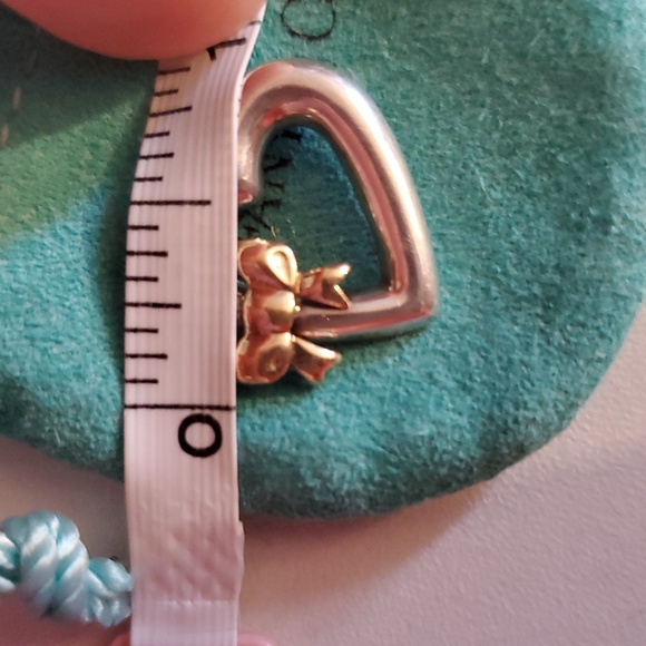 1999 Tiffany & Company Rare Vintage Pendent 18k /925 sterling silver/ 925 Chain - Picture 8 of 10